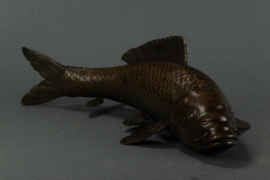 JAPANESE BRONZE CARP Japanese