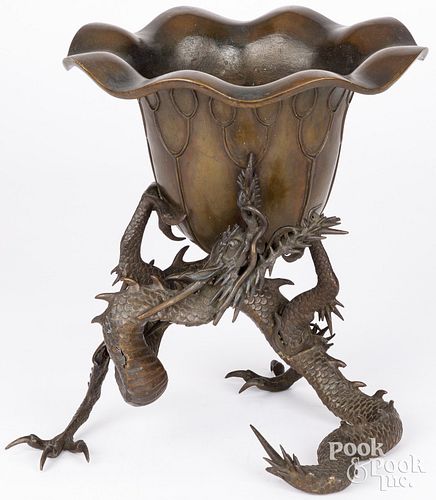 JAPANESE BRONZE CENSER, CA.