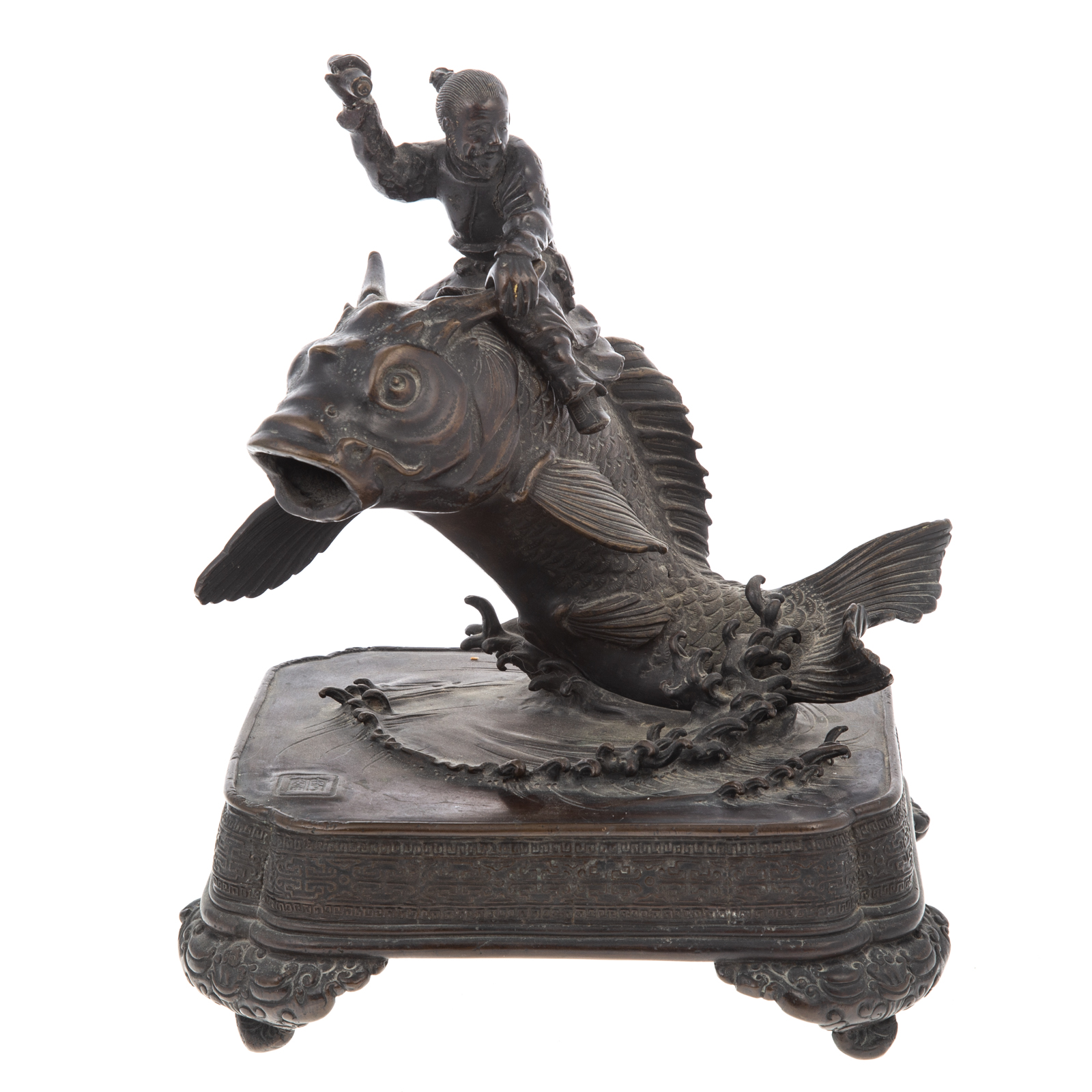 JAPANESE BRONZE CENSER Meiji