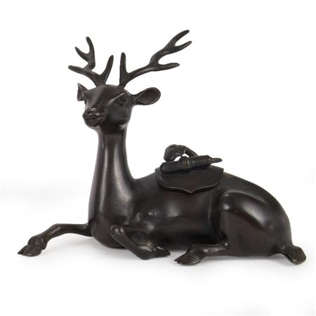 Japanese Bronze Censer 	 