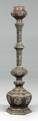 Japanese bronze champleve floor