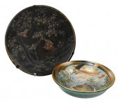 JAPANESE BRONZE CHARGER AND KU