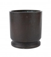 JAPANESE BRONZE HIBACHI W/ INL
