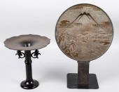 JAPANESE BRONZE IKEBANA VASE A