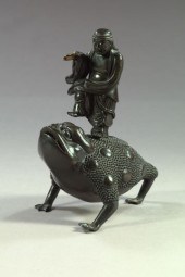 Japanese Bronze Incense Burner