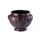JAPANESE BRONZE LOBED JARDINIE