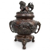 JAPANESE BRONZE MEIJI PERIOD C