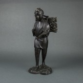 JAPANESE BRONZE OKIMONO FIGURE