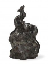 JAPANESE BRONZE OKIMONO-RAT TA