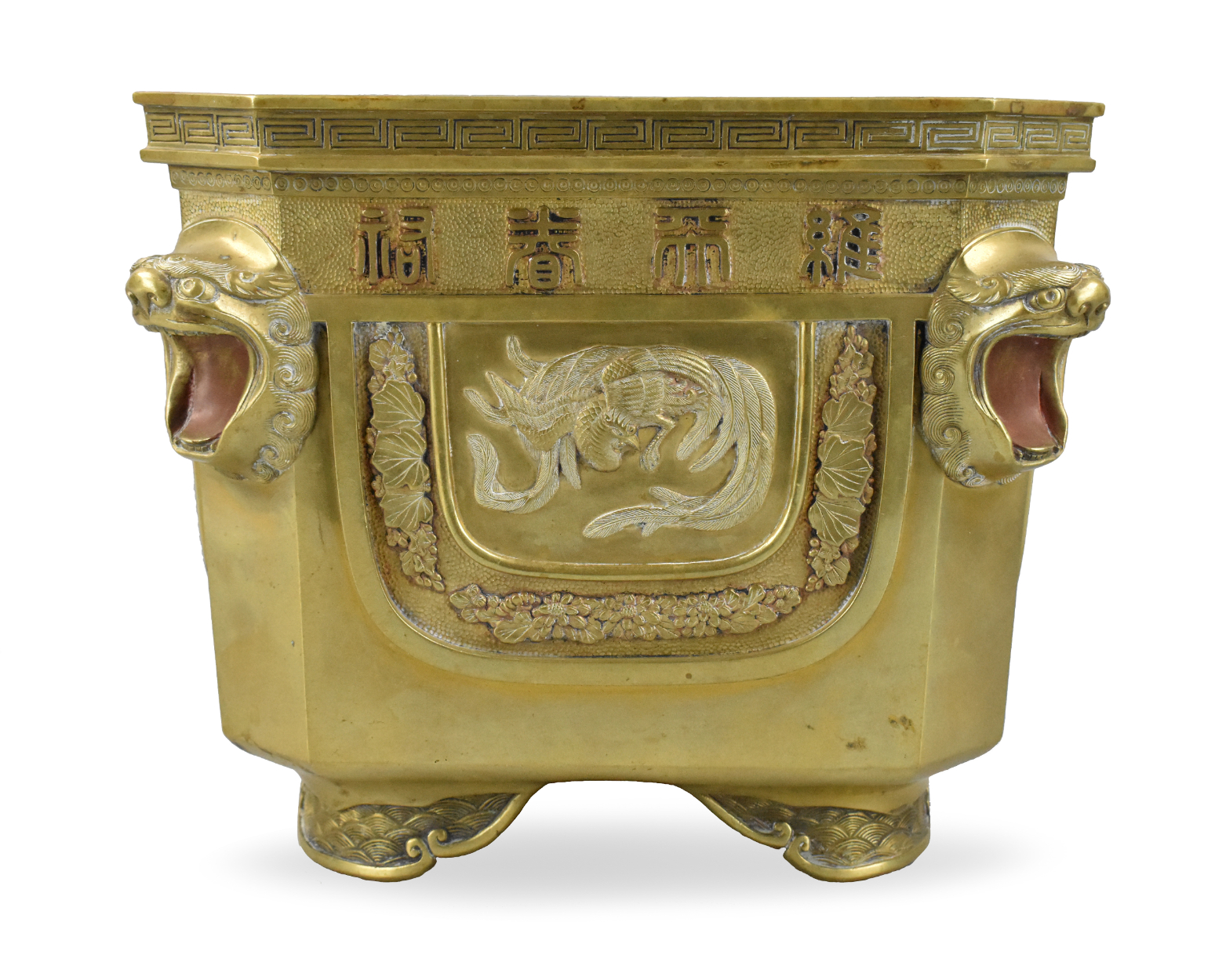 JAPANESE BRONZE RECTANGULAR