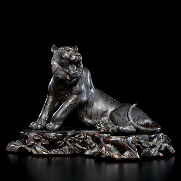 Japanese Bronze Tiger Japanese