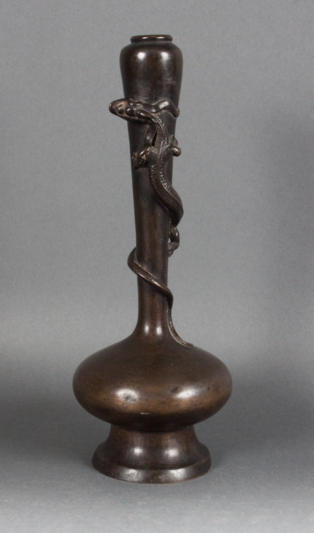 Japanese bronze vase 19th