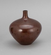 JAPANESE BRONZE VASE 20TH CENT