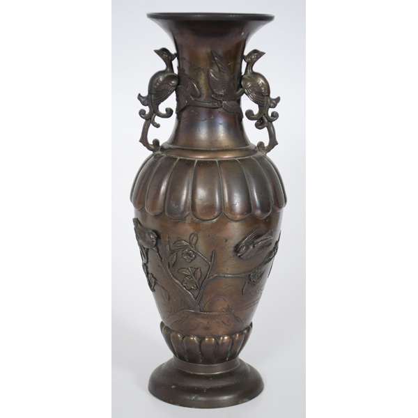 Japanese Bronze Vase Japanese