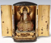 JAPANESE BUDDHIST ZUSHI MINIAT