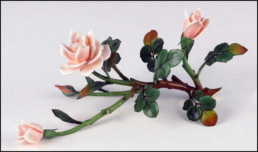 JAPANESE CARVED AND PAINTED IVORY