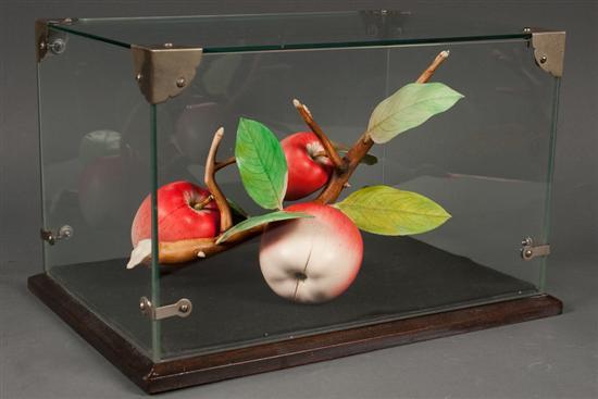 Japanese carved and polychromed