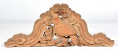 JAPANESE CARVED ARCHING OVERDO