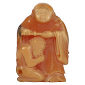 JAPANESE CARVED HORN NETSUKE B