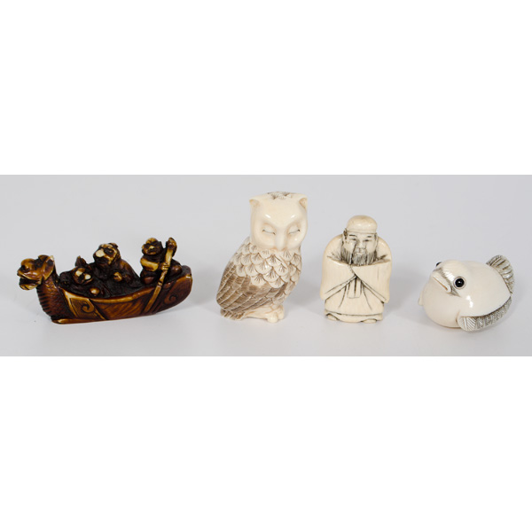 Japanese Carved Ivory and Resin