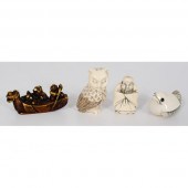 Japanese Carved Ivory and Resi