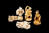Japanese Carved Ivory Erotic N