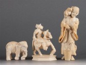 Japanese carved ivory figure I