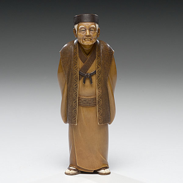 Japanese Carved Ivory Figure