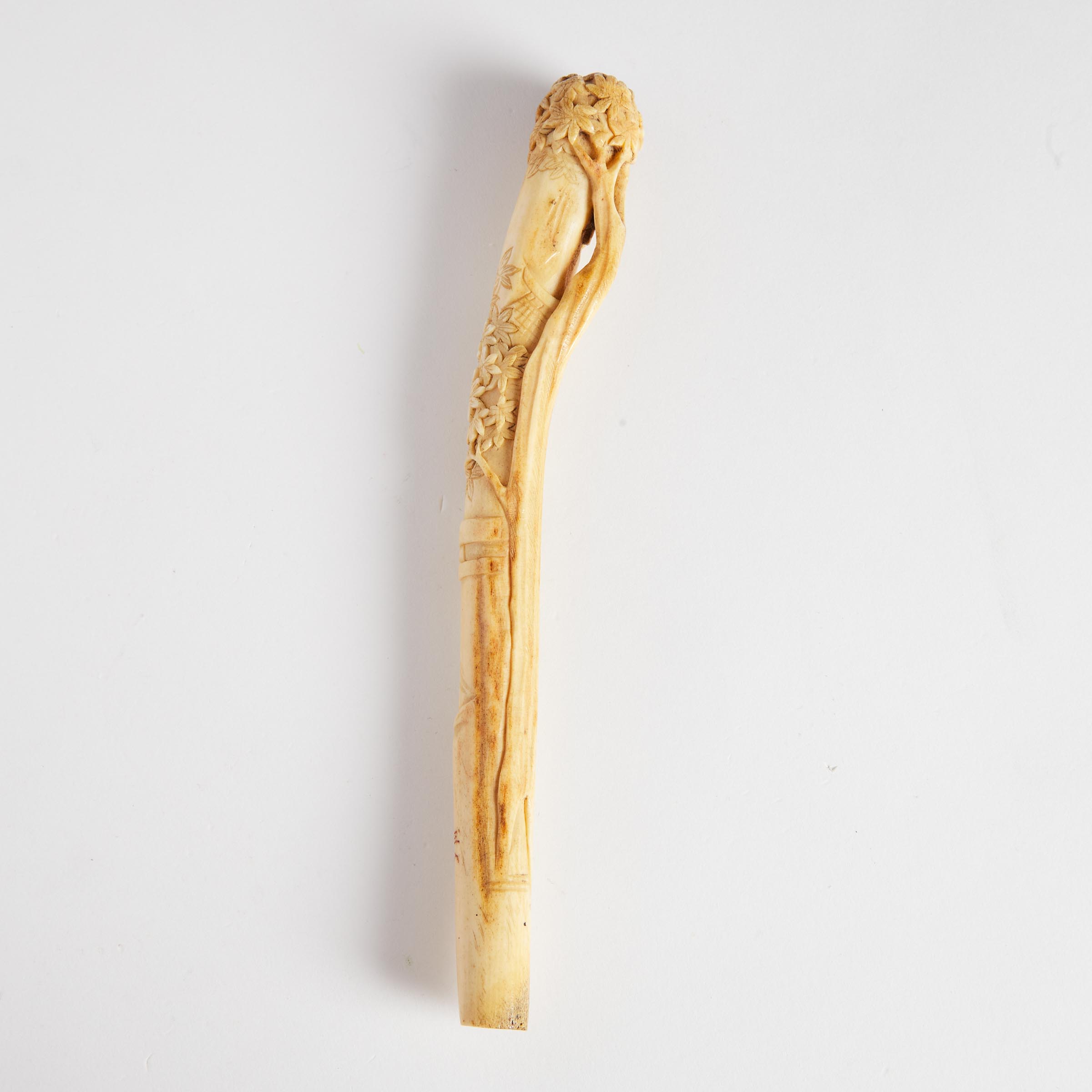 Japanese Carved Staghorn Parasol