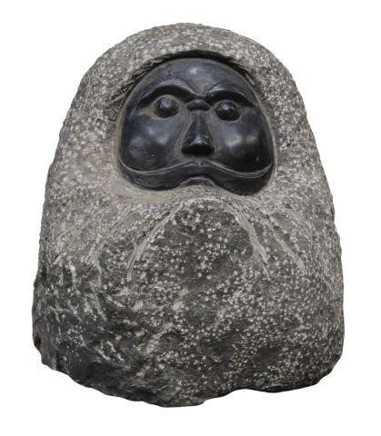 JAPANESE CARVED STONE DOSOJIN