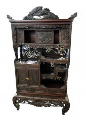 JAPANESE CARVED WOOD EXPORT CA