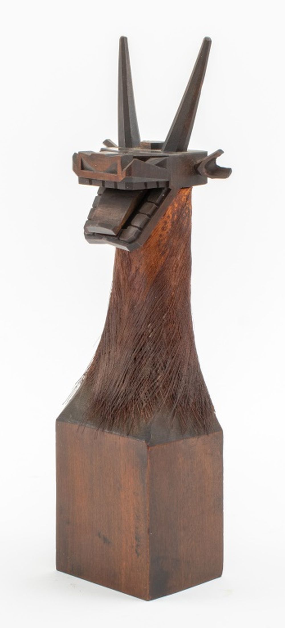 JAPANESE CARVED WOOD QILIN