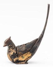 JAPANESE CAST IRON KORO BIRD I