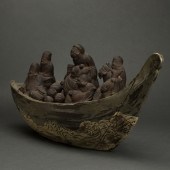 JAPANESE CERAMIC FIGURE OF THE