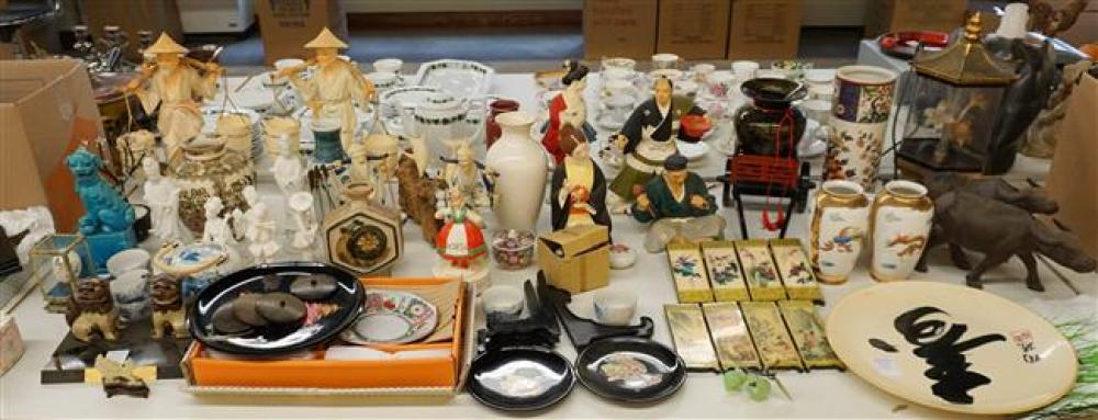JAPANESE CERAMIC FIGURES, PORCELAIN