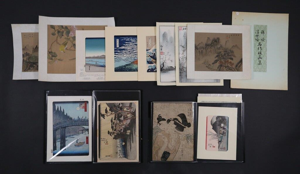 JAPANESE & CHINESE ART LOTLarge lot