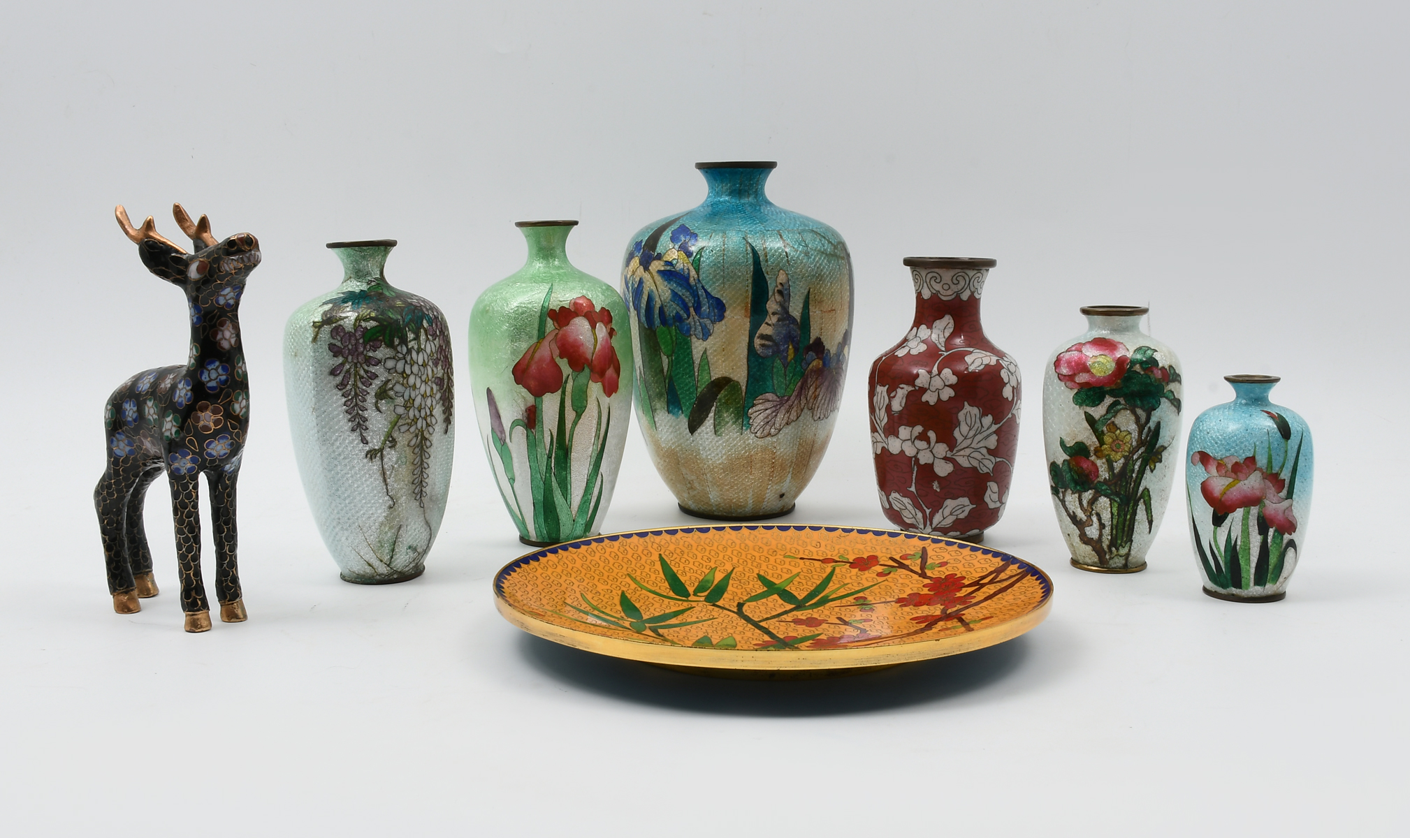 JAPANESE & CHINESE CLOISONNE