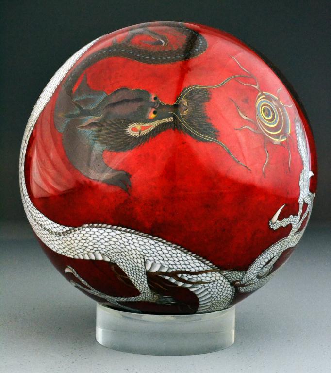 Japanese Cloisonn? Hallow Ball With