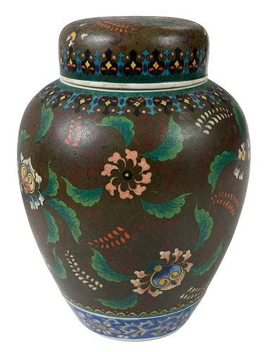 JAPANESE CLOISONN‚ ON PORCELAIN