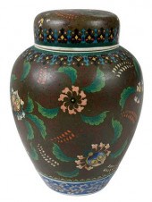 JAPANESE CLOISONN‚ ON PORCELAI