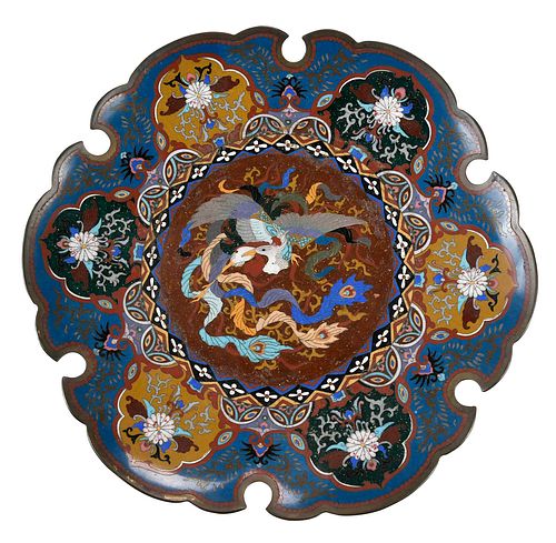 JAPANESE CLOISONN‚ PHOENIX