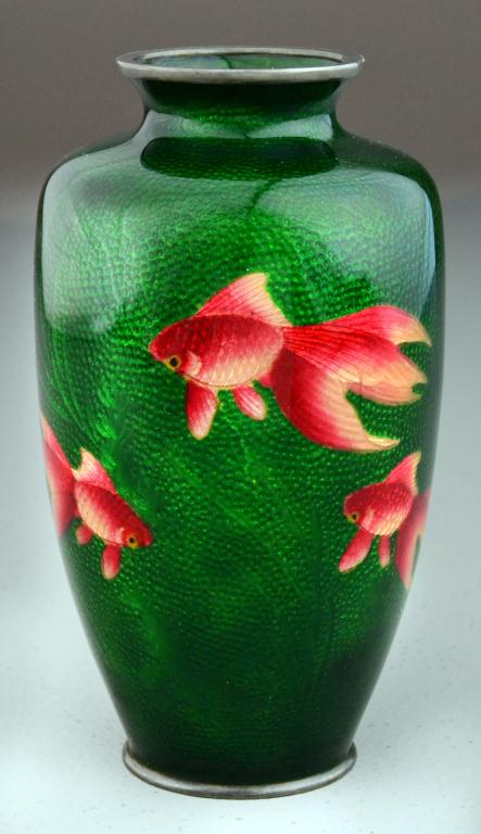 Japanese Cloisonn? Vase - Meiji