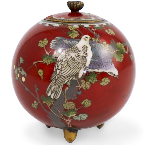 JAPANESE CLOISONNE AND ENAMEL