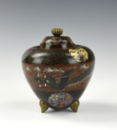 JAPANESE CLOISONNE CENSER W/ D