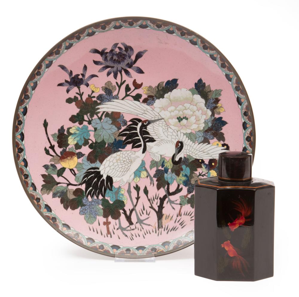 JAPANESE CLOISONNE ENAMEL
