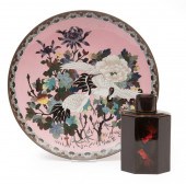 JAPANESE CLOISONNE ENAMEL CHAR