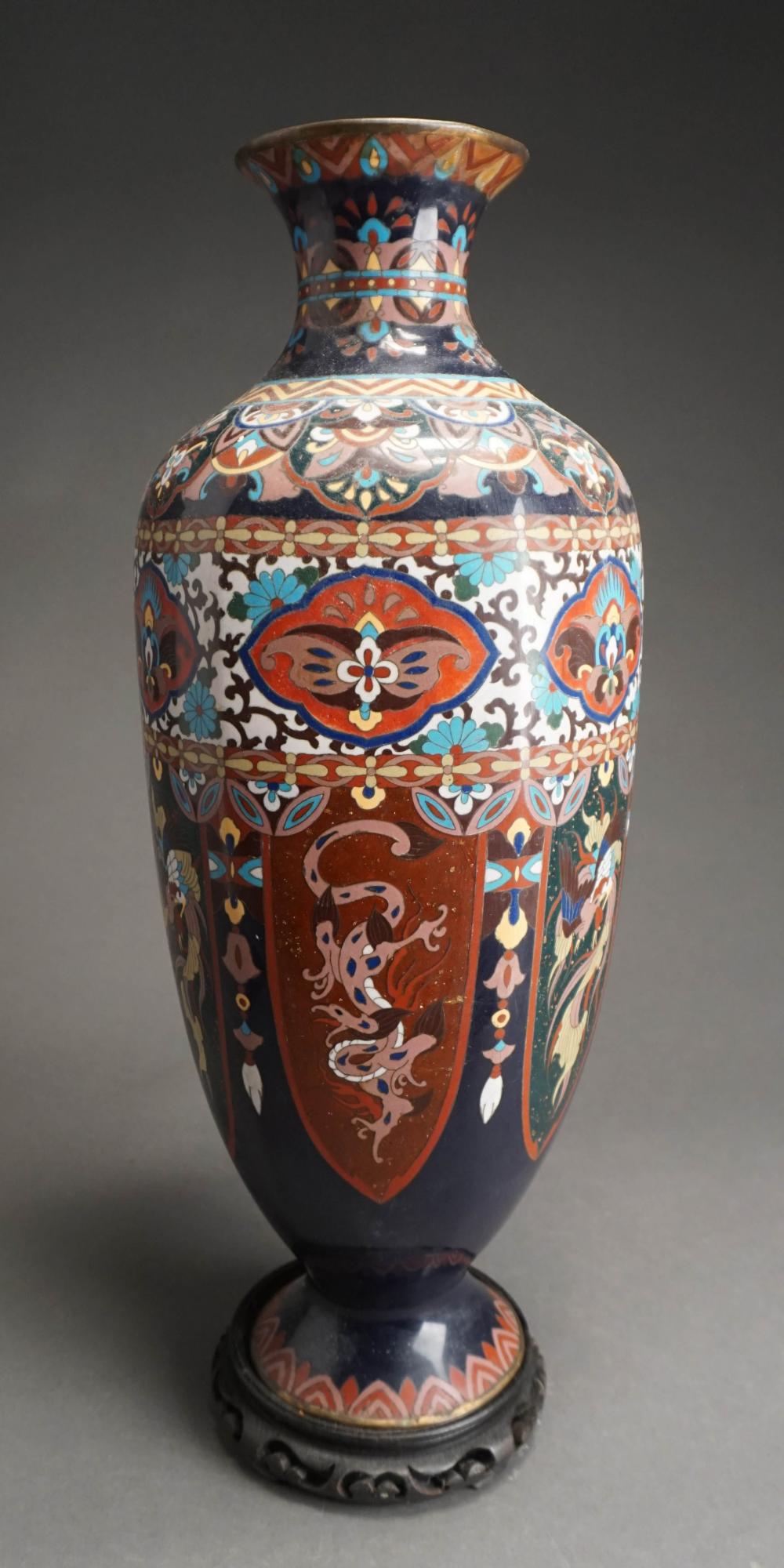 JAPANESE CLOISONNé ENAMEL DECORATED