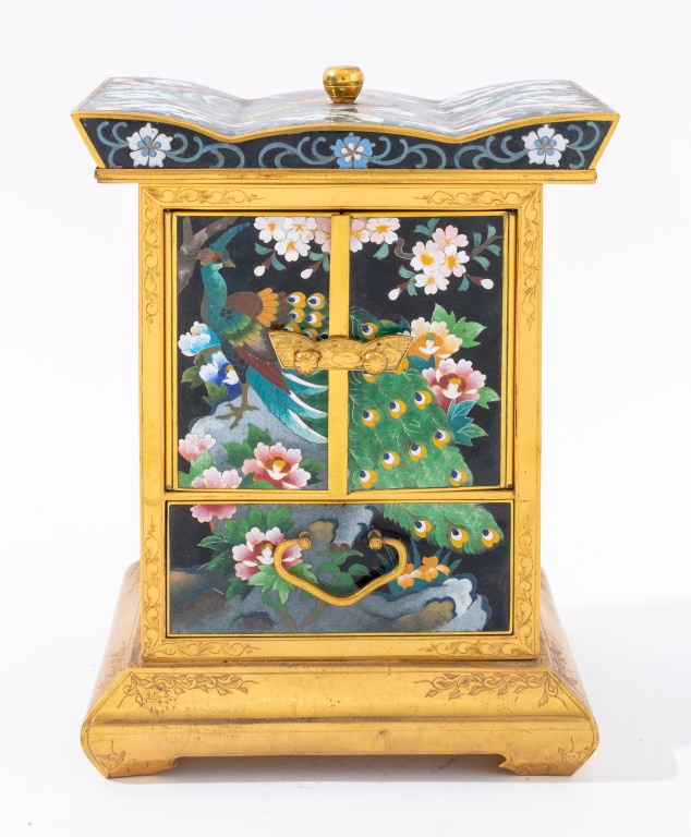 JAPANESE CLOISONNE ENAMEL