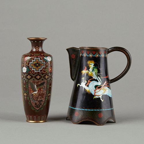 JAPANESE CLOISONNE ENAMEL DRAGON