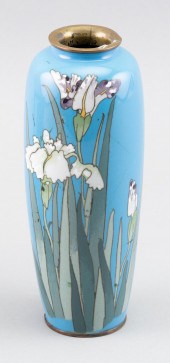 JAPANESE CLOISONNÉ ENAMEL VASE